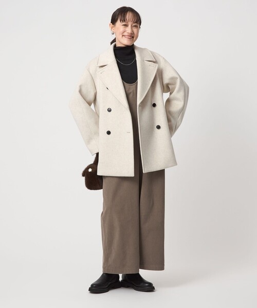 2024AW✨＜1_OF MINE＞W ピーコート size SHORTあり］＜1_OF MINE＞W ピーコート