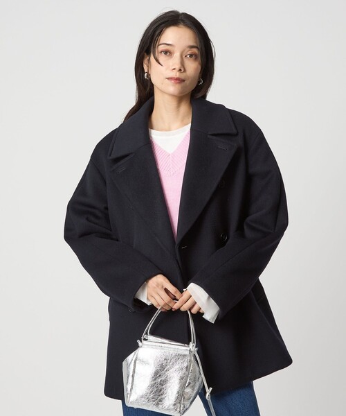 今期green label relaxing＜1_OF MINE＞W ピーコート size SHORTあり］＜1_OF MINE＞W ピーコート