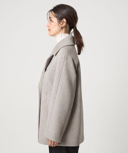 size SHORTあり］＜1_OF MINE＞W ピーコート（ピーコート