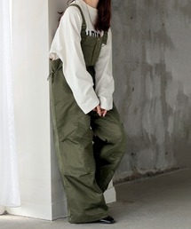 MA-1風ワイドサロペット