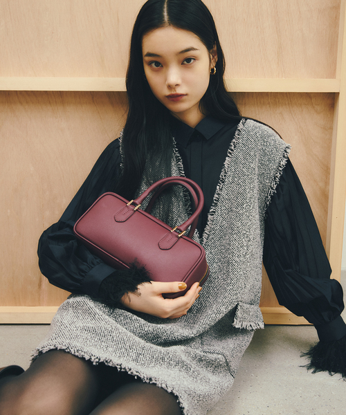 La TOTALITE(ラトータリテ)の「【洗える】ツイードミニジャンスカ(ワンピース・レディース・チャコールグレー/ブラック・38/36)」の12枚目の写真