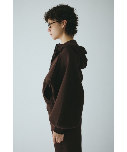 HeRIN.CYE（ヘリンドットサイ）の「Front zip foodie フロントジップ