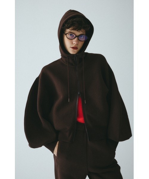 HeRIN.CYE（ヘリンドットサイ）の「Front zip foodie フロントジップ