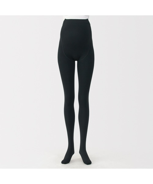 無印良品（ムジルシリョウヒン）の「婦人　裏起毛・１６０デニール　タイツ（マタニティ）（タイツ/ストッキング・レディース・ブラック・S/M/L/XL）」の8枚目の写真