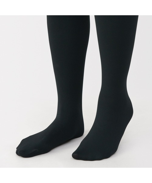 無印良品（ムジルシリョウヒン）の「婦人　裏起毛・１６０デニール　タイツ（マタニティ）（タイツ/ストッキング・レディース・ブラック・S/M/L/XL）」の5枚目の写真