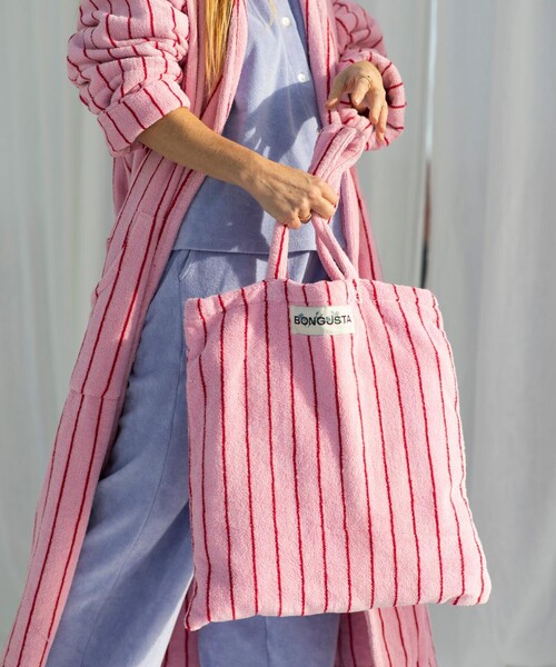 BONGUSTA　トートバッグ BONGUSTA/ボングスタ NARAM TOTEBAG / パイル地トートバッグ