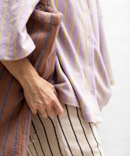 BONGUSTA(ボングスタ)の「BONGUSTA/ボングスタ NARAM TOTEBAG / パイル地トートバッグ(トートバッグ・レディース・ピンク/キャメル/ブラウン/ホワイト・ONE SIZE)」の18枚目の写真