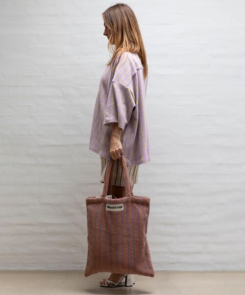 BONGUSTA/ボングスタ NARAM TOTEBAG / パイル地トートバッグ