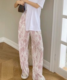 roomy（ルーミー）の「ムラ染めプリーツ加工イージーパンツ（その他パンツ）」