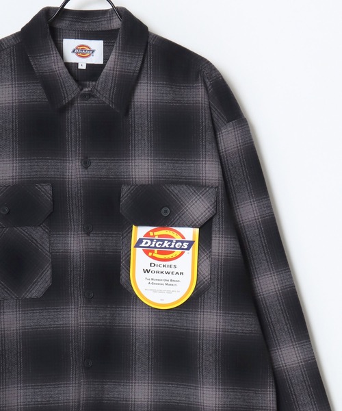 DickiesディッキーズウールワークジャケットバッファローチェックアメカジM n9094-2.jpg