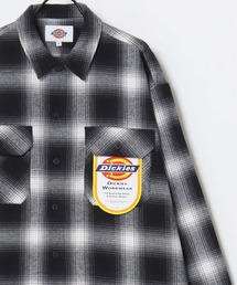 Dickies(fBbL[Y)Dickies/fBbL[Y Check Work Shirt/I[o[TCY s[`cC `FbN [NVc/tl`FbNVc/Iu`FbNVc/fB[X Y(Vc/uEX)