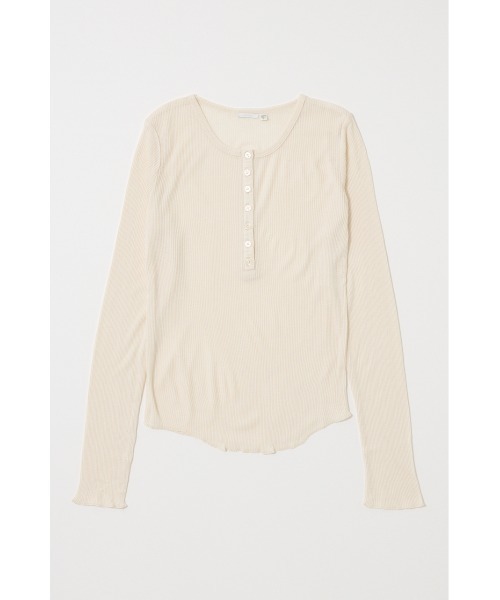 セール】HENRY NECK LONG SLEEVE Tシャツ（Tシャツ/カットソー