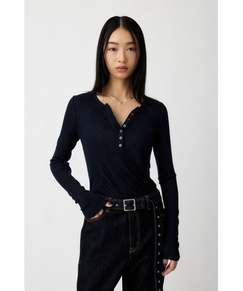 セール】HENRY NECK LONG SLEEVE Tシャツ（Tシャツ/カットソー