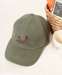 Ruben（ルーベン）の「RUBEN CAT LOVE TOUCH 犬猫タッチ刺繍 ワッペン 6パネルキャップ（キャップ）」