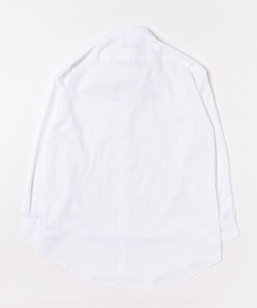 TOKYO SHIRTS(トウキョウシャツ)の「形態安定ノンアイロン ボタンダウン 長袖ビジネスワイシャツ(ビジネスシャツ・メンズ・ホワイト・首回り39cm-裄丈80cm/首回り39cm-裄丈84cm/首回り41cm-裄丈82cm/首回り41cm-裄丈86cm/首回り42cm-裄丈82cm/首回り42cm-裄丈86cm/首回り43cm-裄丈82cm/首回り43cm-裄丈86cm/首回り37cm-裄丈80cm)」の7枚目の写真