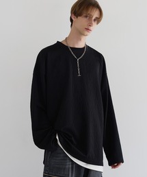 SOCCE | スウェルジャガードロングスリーブカットソー(Tシャツ/カットソー)