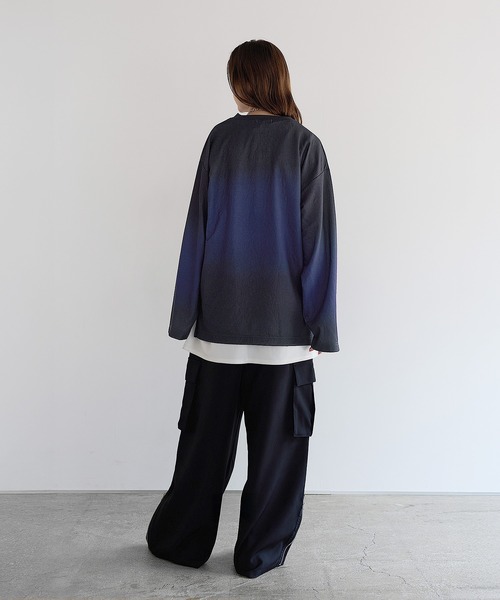 【GRANCY完売品】 ヒョウ柄ロングスリーブカットソー Lサイズ GRANCY完売品】 ヒョウ柄ロングスリーブカットソー Lサイズ