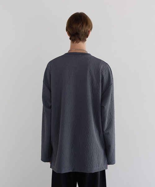 スウェルジャガードロングスリーブカットソー（Tシャツ/カットソー