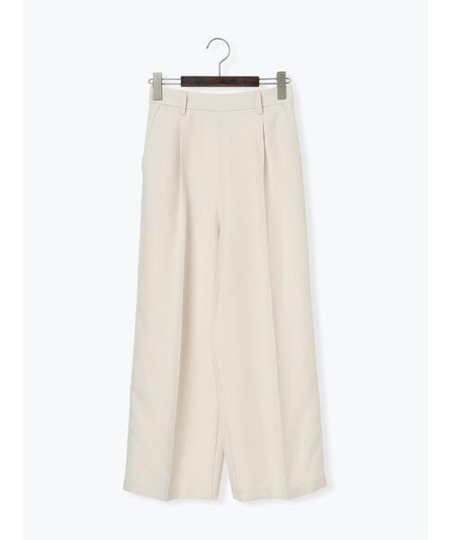 Te chichi TERRASSE（テチチテラス）の「タックストレートパンツ（その他パンツ・レディース・ブラック/オフホワイト/ブラウン/パープル/ネイビー・M/L）」の11枚目の写真