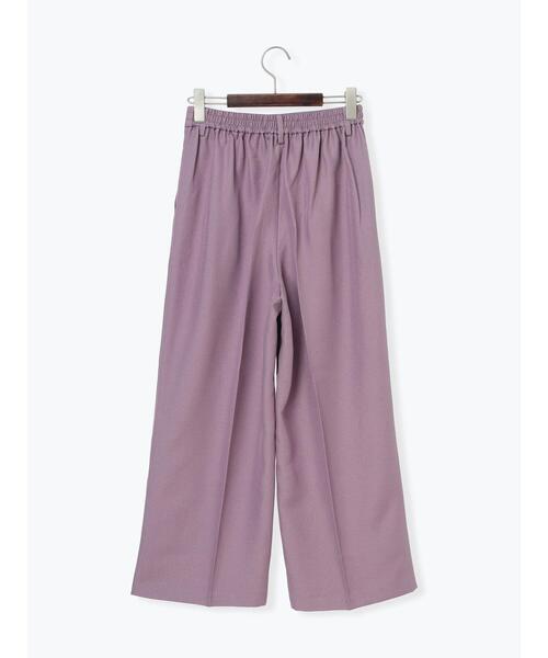 Te chichi TERRASSE（テチチテラス）の「タックストレートパンツ（その他パンツ・レディース・ブラック/オフホワイト/ブラウン/パープル/ネイビー・M/L）」の12枚目の写真