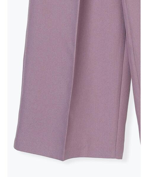 Te chichi TERRASSE（テチチテラス）の「タックストレートパンツ（その他パンツ・レディース・ブラック/オフホワイト/ブラウン/パープル/ネイビー・M/L）」の10枚目の写真