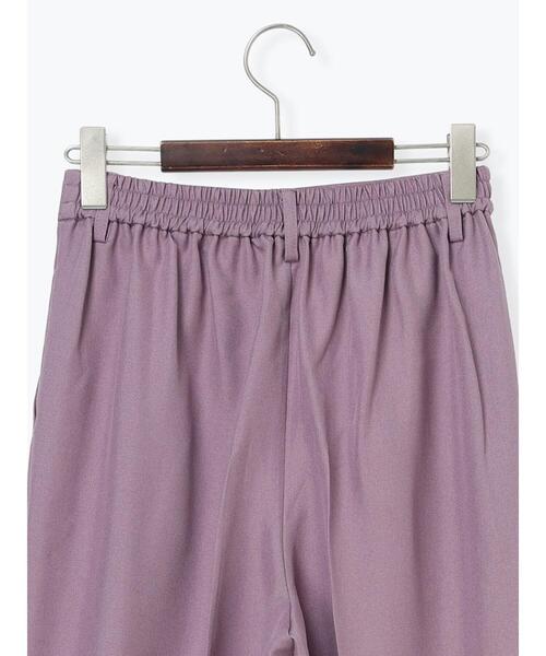 Te chichi TERRASSE（テチチテラス）の「タックストレートパンツ（その他パンツ・レディース・ブラック/オフホワイト/ブラウン/パープル/ネイビー・M/L）」の13枚目の写真