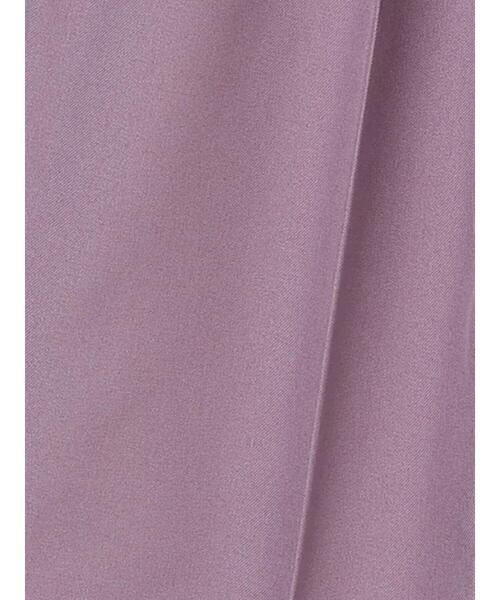 Te chichi TERRASSE（テチチテラス）の「タックストレートパンツ（その他パンツ・レディース・ブラック/オフホワイト/ブラウン/パープル/ネイビー・M/L）」の20枚目の写真