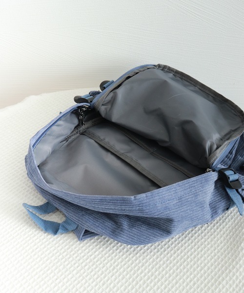 starteam リュック　バックパック　コーデュロイ Starteam BLACK CORDUROY BACKPACK リュック バックパック