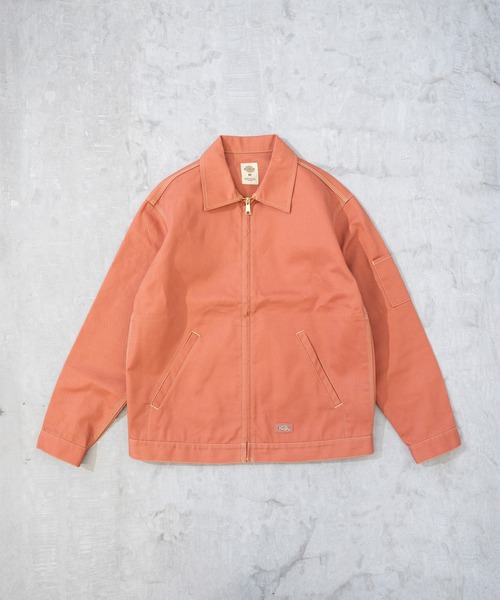 美品 Dickies オレンジ ジャンパー Dickies】EISENHOWER JACKET/JT75MODEL MN/アイゼンハワージャケット