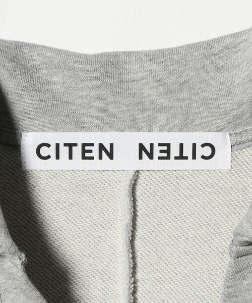 CITEN（シテン）の「＜CITEN＞スキッパーデザインスウェットワンピース（ワンピース・レディース・ライトグレー/ブラック・M/S）」の5枚目の写真