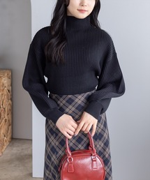 clear | ボトルネックゆるニットプルオーバー［大人 カジュアル 着回し力抜群］≪AW新作≫(ニット/セーター)