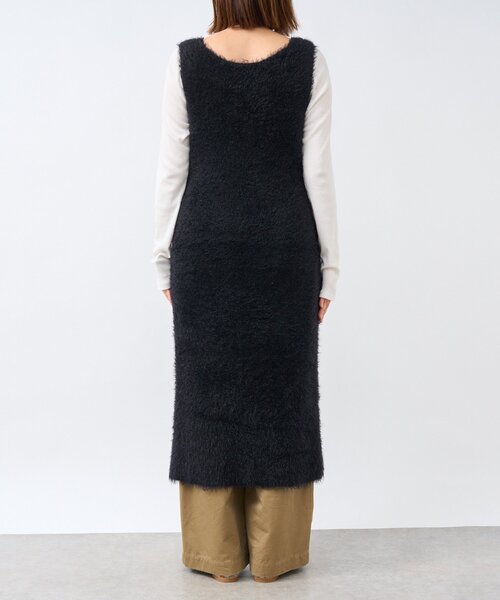 RIVE DROITE（リヴドロワ）の「【華やかな印象に】2wayフェザーワンピース（ワンピース・レディース・ブラック/ベージュ・FREE）」の13枚目の写真