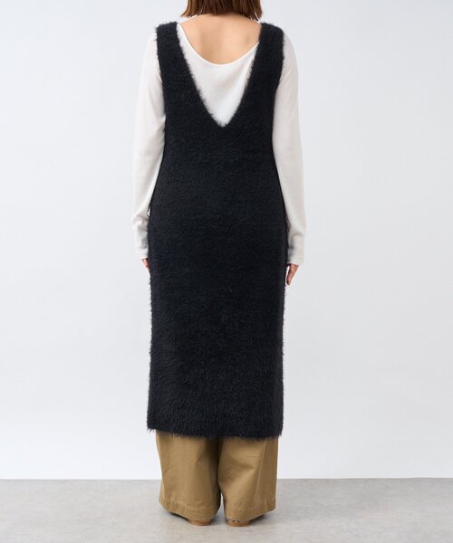 RIVE DROITE（リヴドロワ）の「【華やかな印象に】2wayフェザーワンピース（ワンピース・レディース・ブラック/ベージュ・FREE）」の18枚目の写真