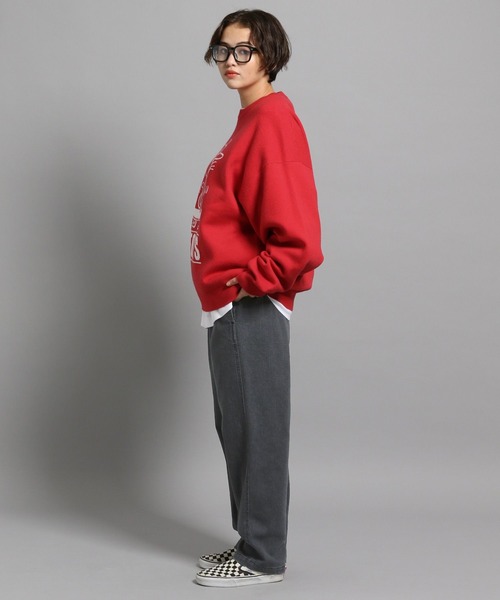 GEORGE'S（ジョージズ）の「ストレートテーパーデニム2（デニムパンツ・メンズ・グレー/ブラック・MEDIUM/LARGE）」の5枚目の写真