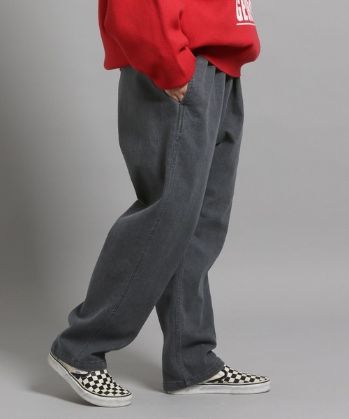 GEORGE'S（ジョージズ）の「ストレートテーパーデニム2（デニムパンツ・メンズ・グレー/ブラック・MEDIUM/LARGE）」の12枚目の写真