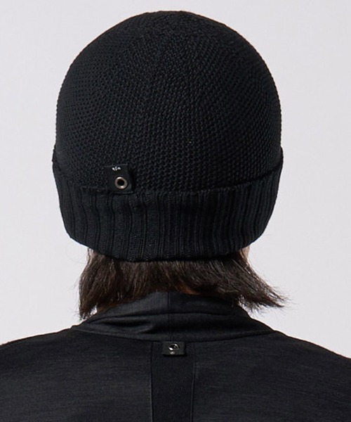 wjk(ダヴルジェイケイ)の「mko13202- comfy 2-way knit watch ニット帽(8992 kn30h)(ニットキャップ/ビーニー・メンズ・ブラック/ベージュ/チャコール・FREE)」の14枚目の写真