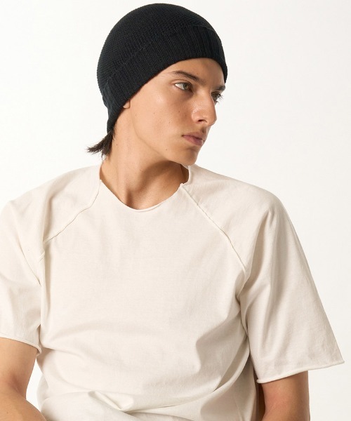 wjk(ダヴルジェイケイ)の「mko13202- comfy 2-way knit watch ニット帽(8992 kn30h)(ニットキャップ/ビーニー・メンズ・ブラック/ベージュ/チャコール・FREE)」の15枚目の写真