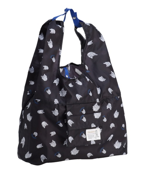 ace.（エース）の「【HAyUコラボ】 エコバッグ マルシェバッグ 23L 70g 17871（エコバッグ/サブバッグ・レディース・ピンク系その他/ホワイト系その他/ブラック系その他/ライトグレー系/ブルー系その他/グレー系その他/イエロー系・FREE）」の3枚目の写真