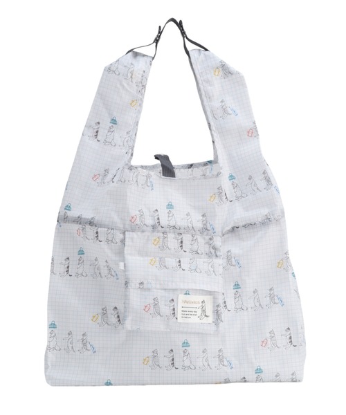ace.（エース）の「【HAyUコラボ】 エコバッグ マルシェバッグ 23L 70g 17871（エコバッグ/サブバッグ・レディース・ピンク系その他/ホワイト系その他/ブラック系その他/ライトグレー系/ブルー系その他/グレー系その他/イエロー系・FREE）」の8枚目の写真