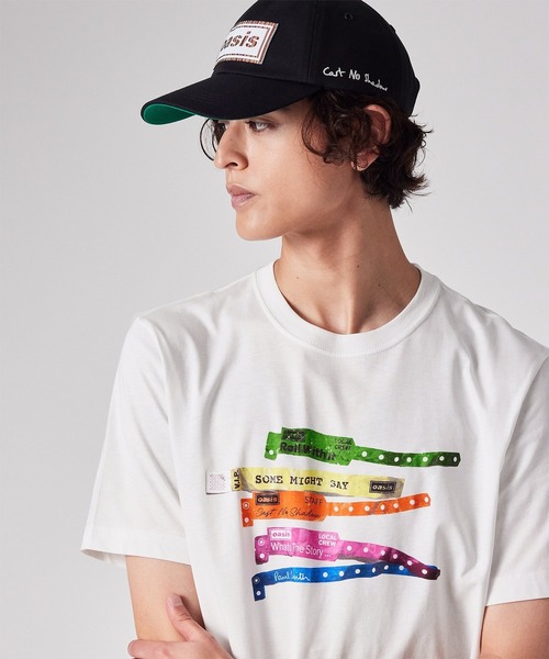Paul Smith（ポールスミス）の「Paul Smith × Oasis リストバンド Tシャツ / 253738 011R（Tシャツ/カットソー・メンズ・ホワイト・X-SMALL/SMALL/MEDIUM/LARGE/X-LARGE）」の4枚目の写真