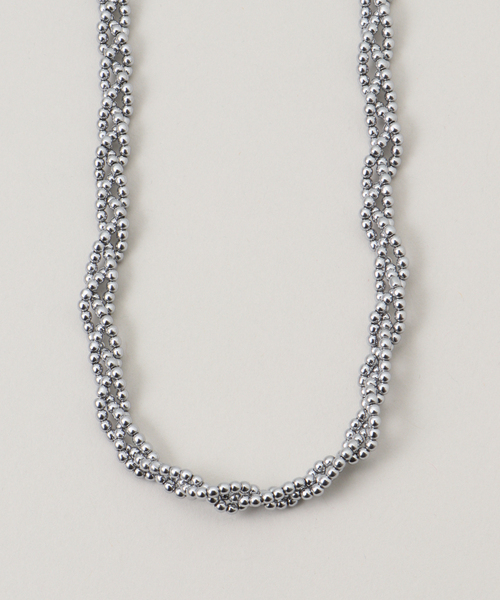 RELUME 3レンガラスビーズネックレス（ネックレス）｜JOURNAL STANDARD