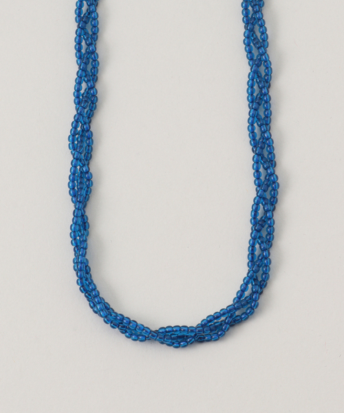 RELUME 3レンガラスビーズネックレス（ネックレス）｜JOURNAL STANDARD