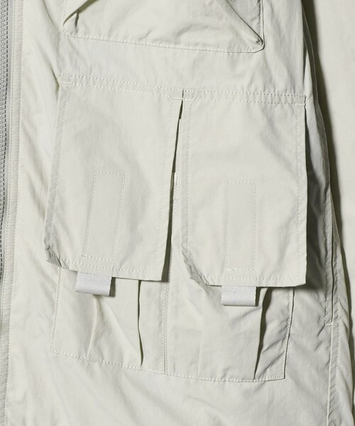 CITEN（シテン）の「＜CITEN＞マルチポケットブルゾン（ブルゾン・メンズ・ブラック/ライトグレー・M/L）」の3枚目の写真