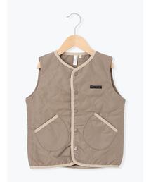 ベスト（ブラウン/茶色系・キルティング）ファッション通販