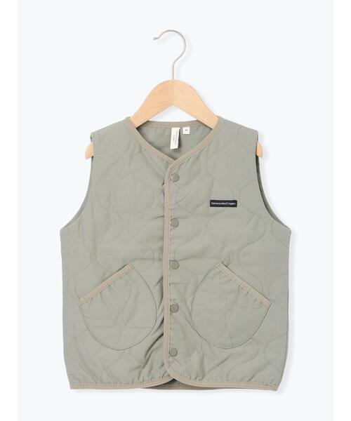 セール】キルティングベスト（ベスト）｜Samansa Mos2 Lagom（サマンサ