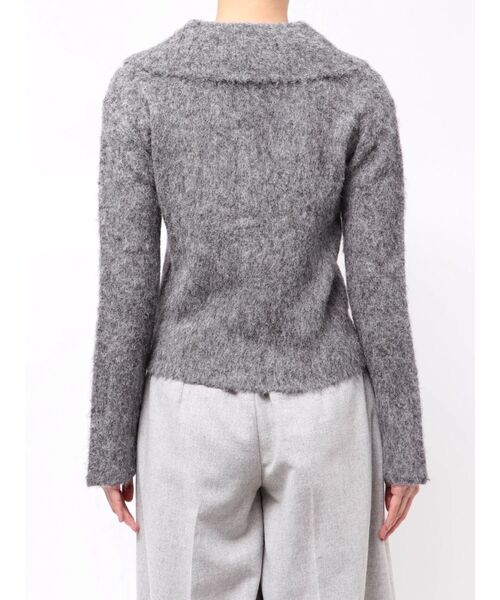 LAGUNAMOON（ラグナムーン）の「ヘアリーカラーカーデニットプルオーバー（カーディガン/ボレロ・レディース・グレー/ブルー/アイボリー・FREE）」の13枚目の写真