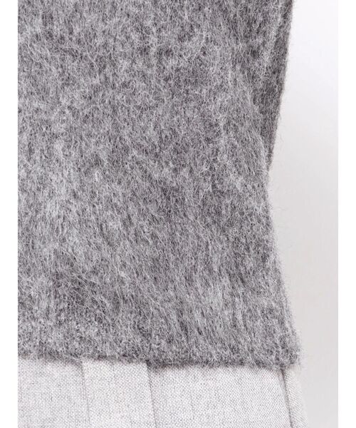 LAGUNAMOON（ラグナムーン）の「ヘアリーカラーカーデニットプルオーバー（カーディガン/ボレロ・レディース・グレー/ブルー/アイボリー・FREE）」の16枚目の写真