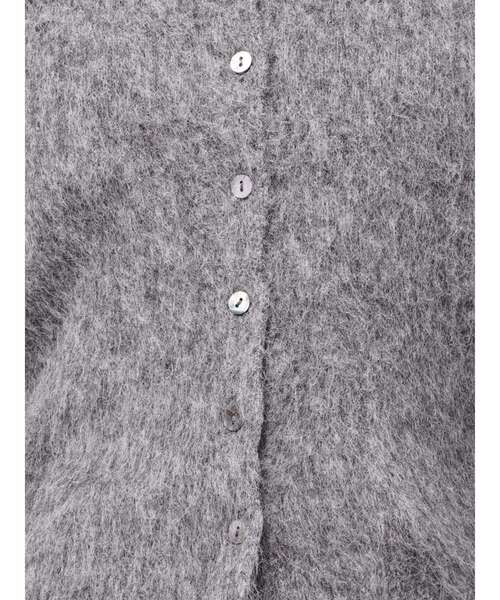 LAGUNAMOON（ラグナムーン）の「ヘアリーカラーカーデニットプルオーバー（カーディガン/ボレロ・レディース・グレー/ブルー/アイボリー・FREE）」の21枚目の写真