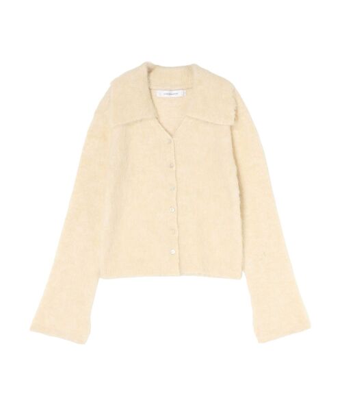 LAGUNAMOON（ラグナムーン）の「ヘアリーカラーカーデニットプルオーバー（カーディガン/ボレロ・レディース・グレー/ブルー/アイボリー・FREE）」の22枚目の写真