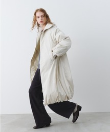 bita.（ビタ）の「タフタ中綿バルーンロングコート（ダウンジャケット/コート）」